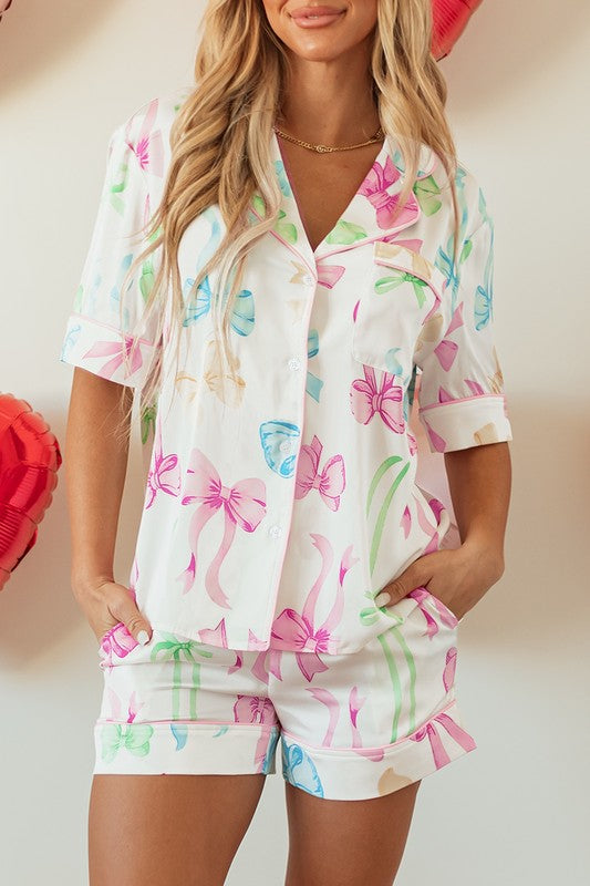 Pretty in Bows PJ Set