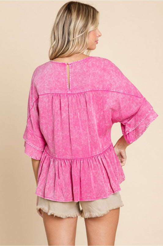 Butterfly Sleeve Top