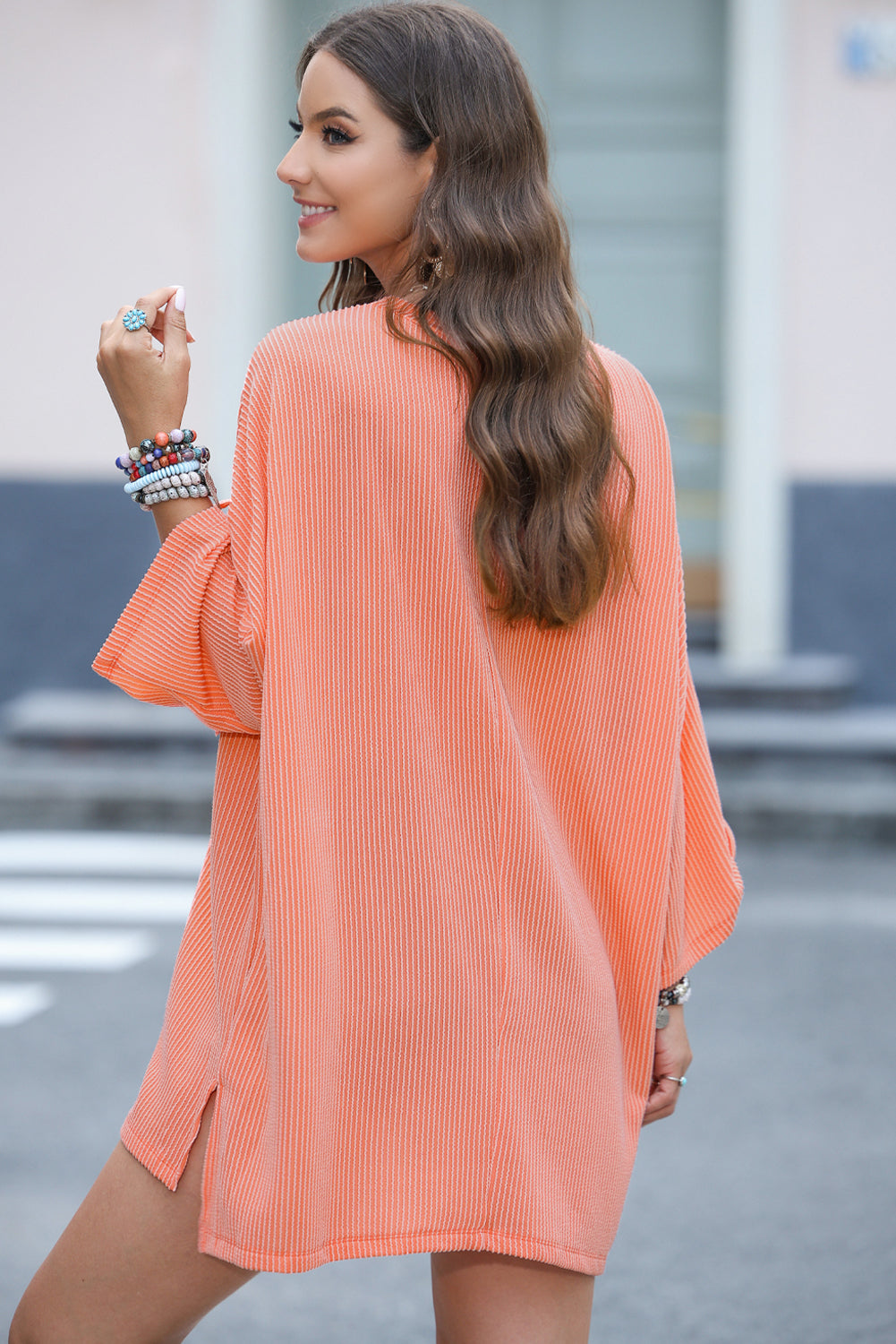Sunset Vibes Ribbed Top