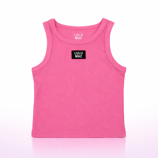 Lulu Mac Tank - Bubblegum Pink