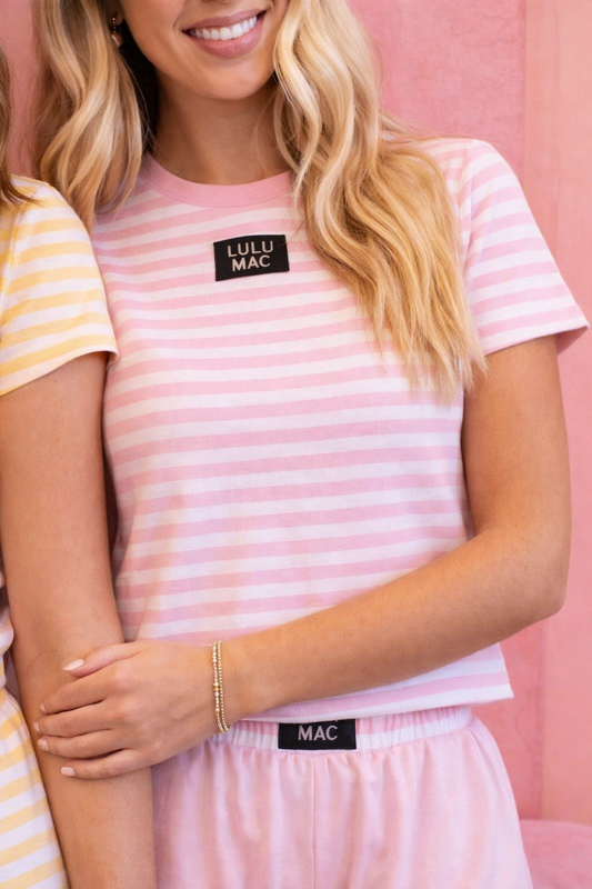 Lulu Mac Baby Doll Top - Light Pink