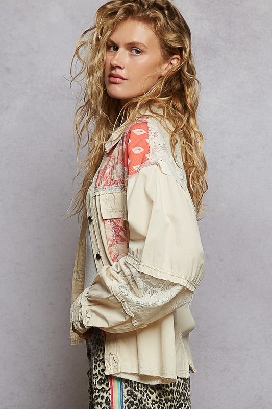 Boho Patch Shacket