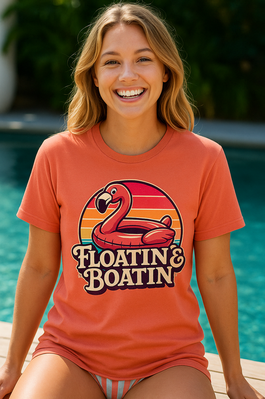 Floatin & Boatin Graphic Tee