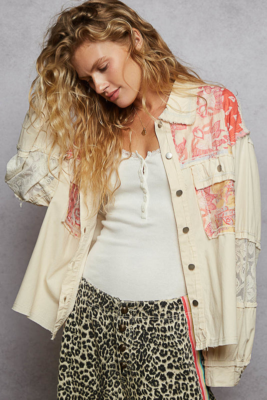 Boho Patch Shacket