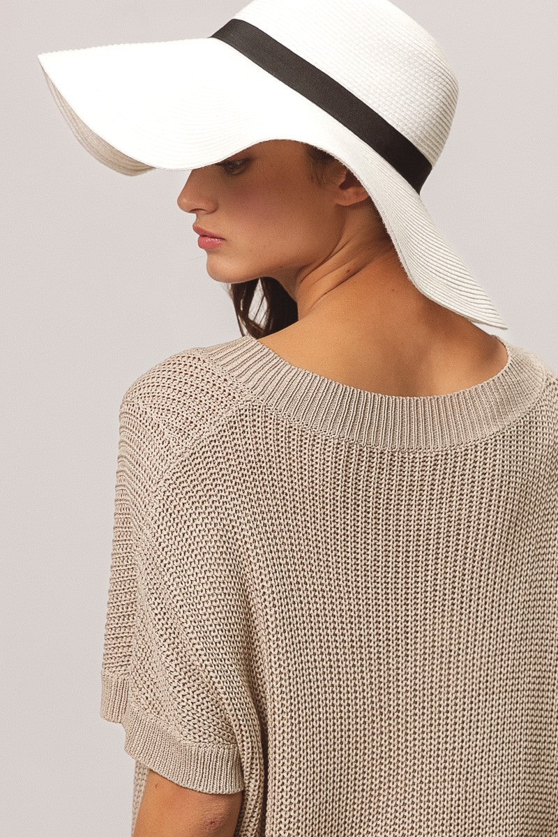 Dolman Sleeve Sweater Top