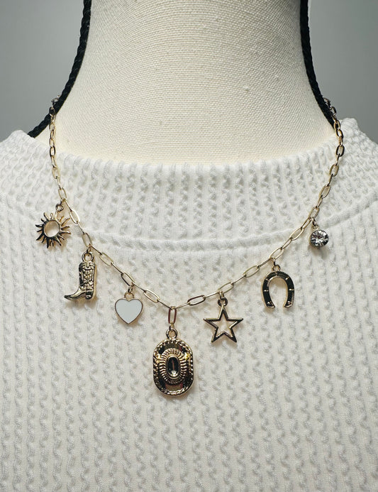 Cowboy Charm Necklace