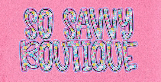 So Savvy Tee