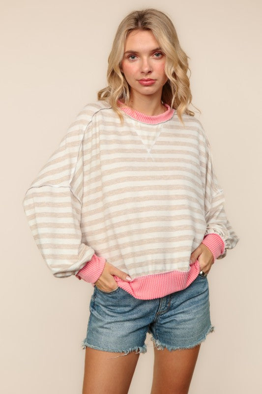 Soft & Sweet Stripe Top
