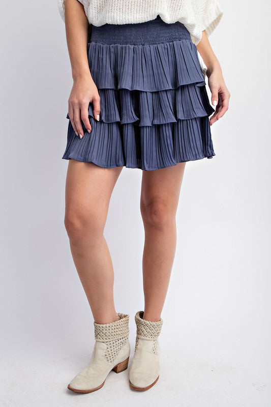 Tiered Ruffle Skirt