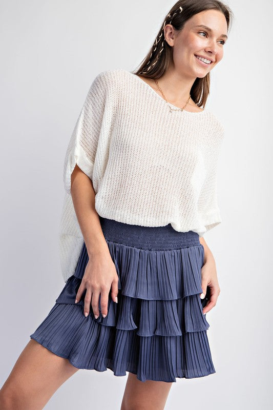 Tiered Ruffle Skirt