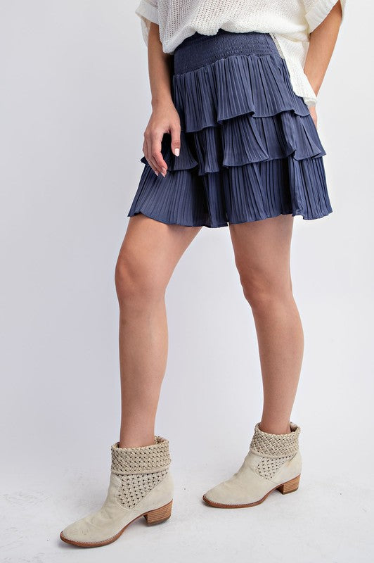 Tiered Ruffle Skirt