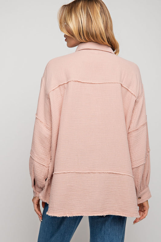 Cozy Button Up