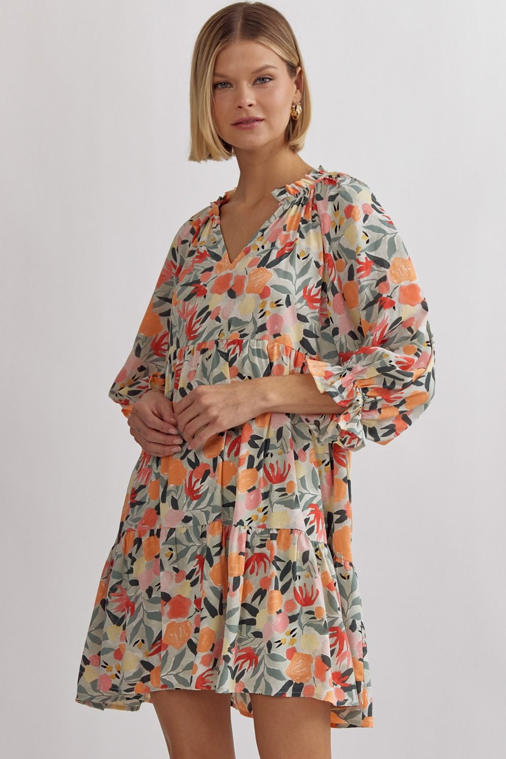 Peach Paradise Dress