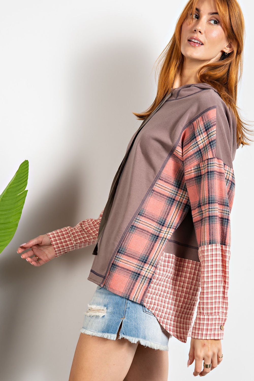 Plaid Hoodie