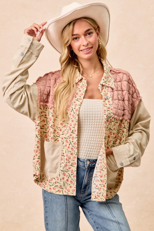 Blush & Bloom Shacket