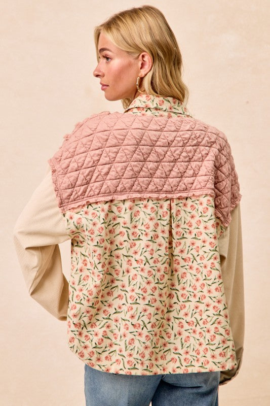Blush & Bloom Shacket