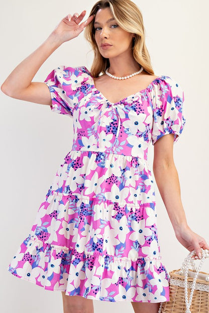 Summer Bloom Babydoll Dress - 2 colors