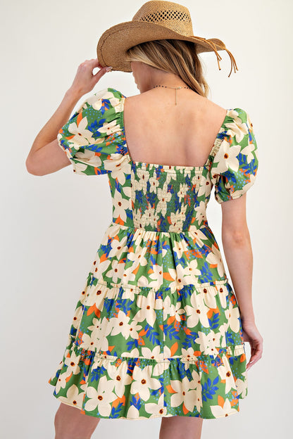 Summer Bloom Babydoll Dress - 2 colors