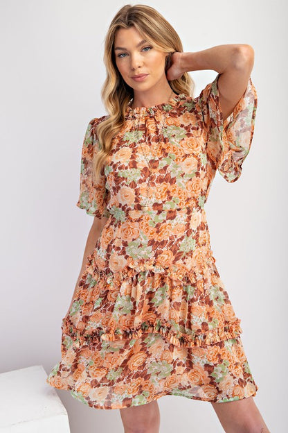 Vintage Bloom Day Dress
