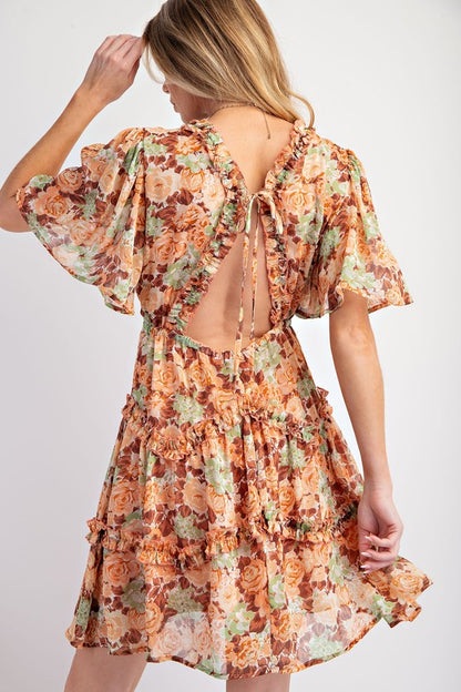 Vintage Bloom Day Dress