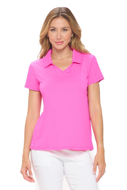 Bubblegum Polo Top