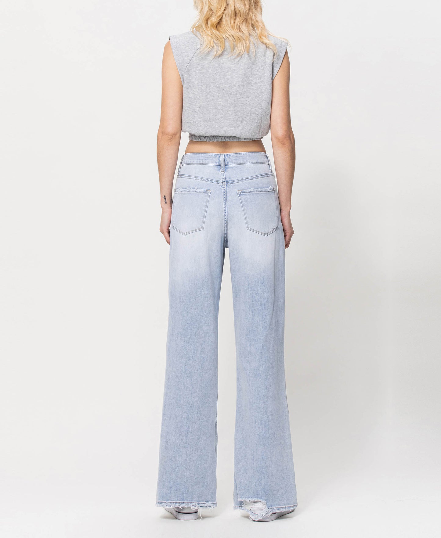 90's Vintage Super High Rise Loose Jeans