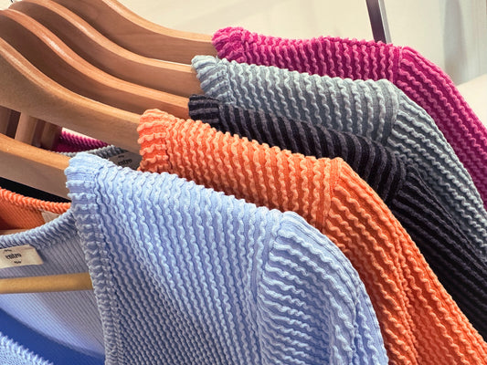 Ribbed V-Neck Top